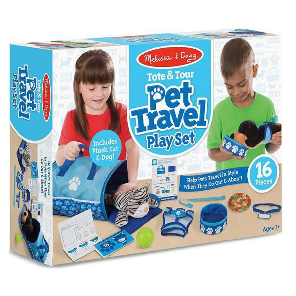 Set De Joaca Animalele De Companie Calatoresc Melissa and Doug [2]