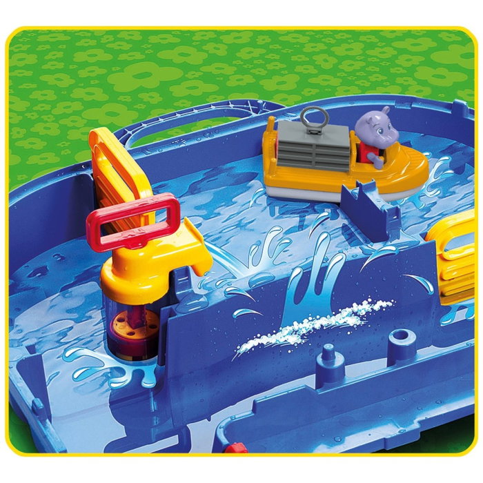 Set de joaca cu apa AquaPlay AquaPlay'nGo Waterway 3 ani + [9]