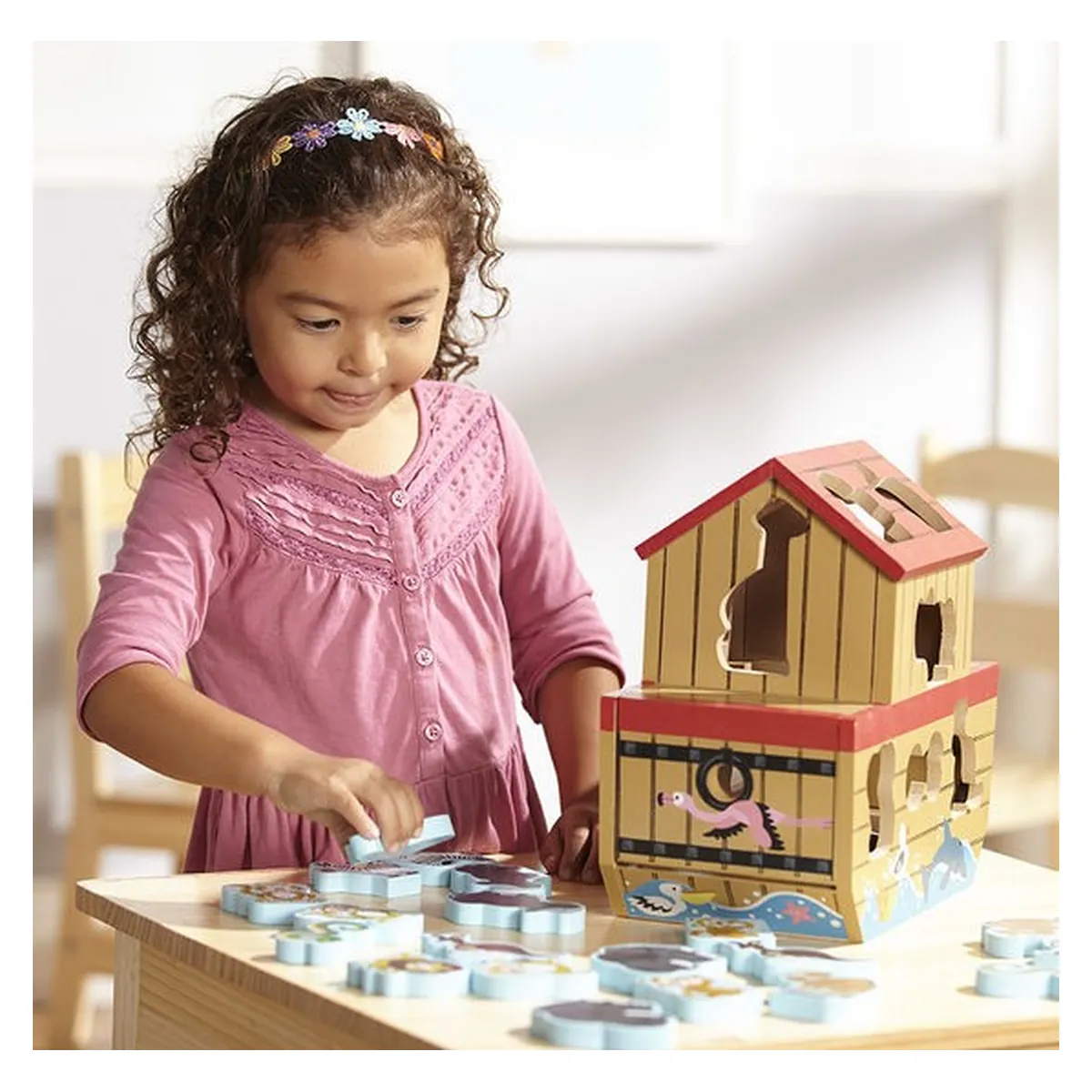 Set de joaca din lemn Arca lui Noe Melissa and Doug 26 ani [4]