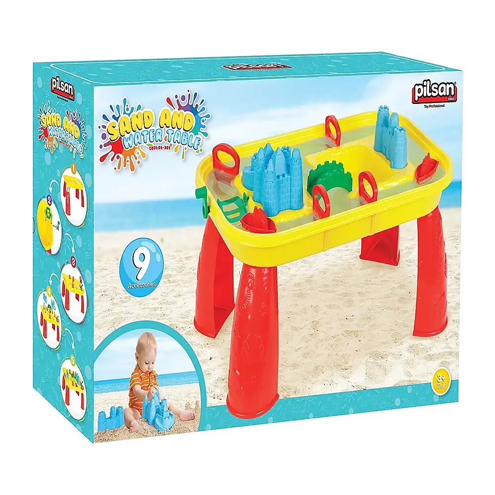 Set de joaca Pilsan Water and Sand Table 3 ani + [2]