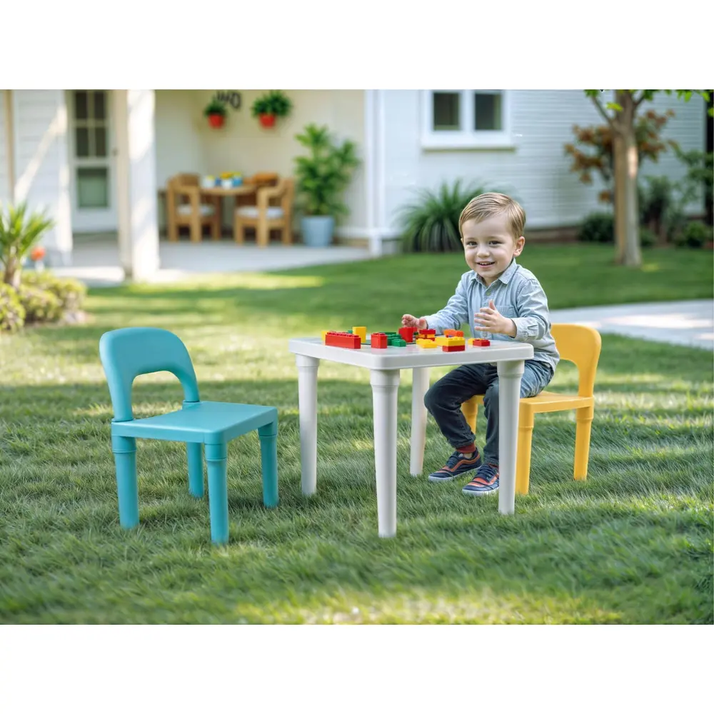 Set de masa cu scaune - Pastel DOLU 2 ani+ [2]
