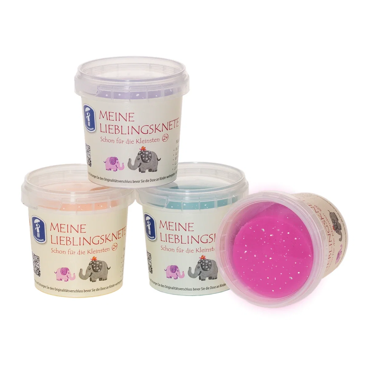Set de modelaj premium cu sclipici FEUCHTMANN 2 ani+ [2]
