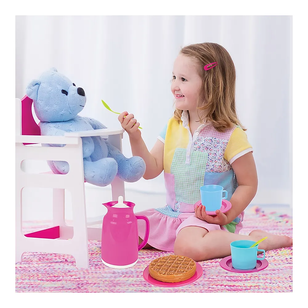 Set de servit ceaiul Pilsan Hamarat Two-Tier Tea pink 3 ani + [4]