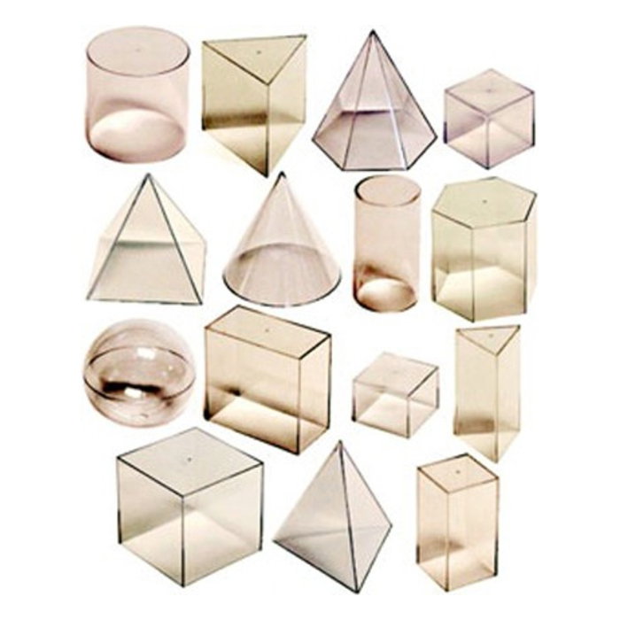 Set didactic corpuri geometrice Miniland 15 piese [1]