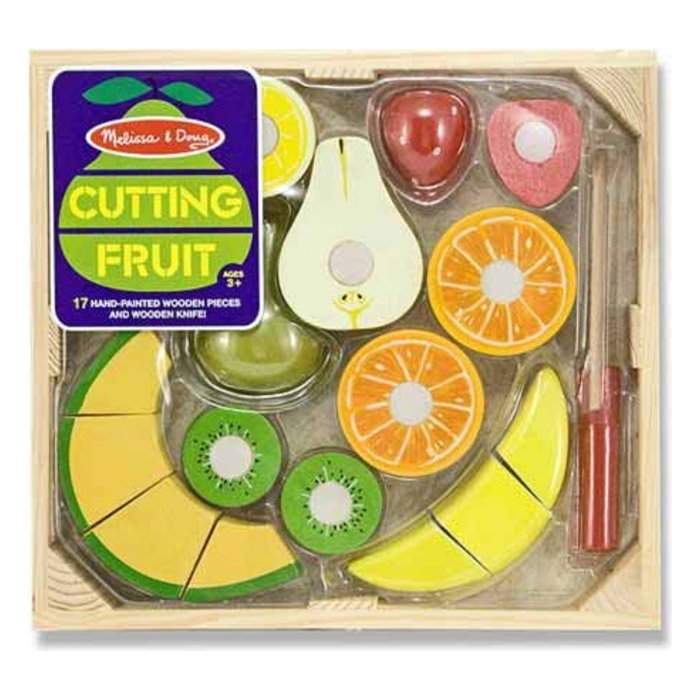 Set fructe lemn pentru taiat - Melissa & Doug [1]