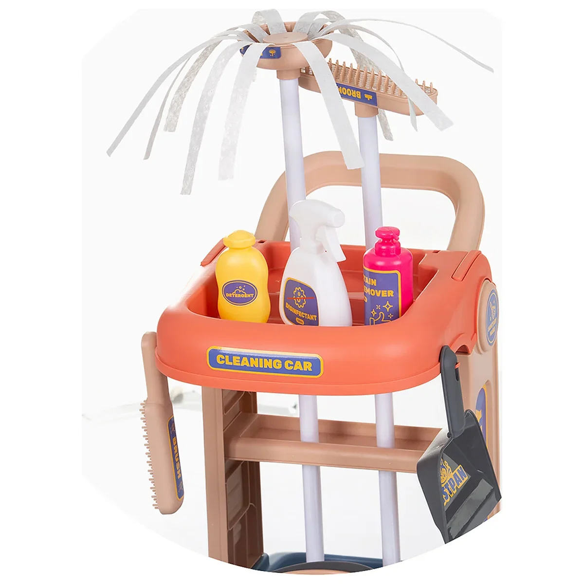 Set jucarie Chipolino Carucior pentru Curatenie cu 35 accesorii [5]