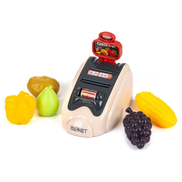 Set jucarie Chipolino Cash Register cu lumini, sunete si 24 accesorii 3 ani [5]