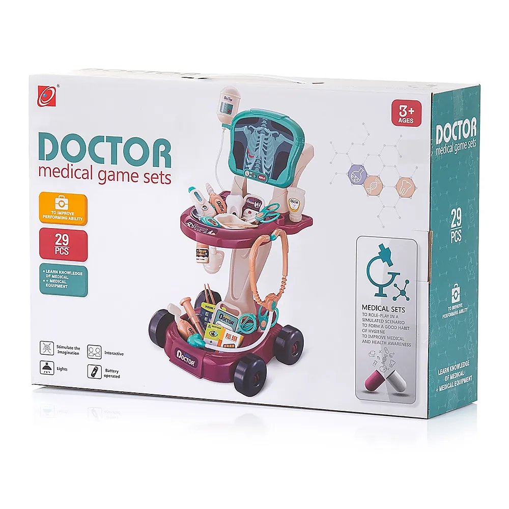 Set jucarie Chipolino Doctor cu lumini si 29 accesorii 3 ani [10]