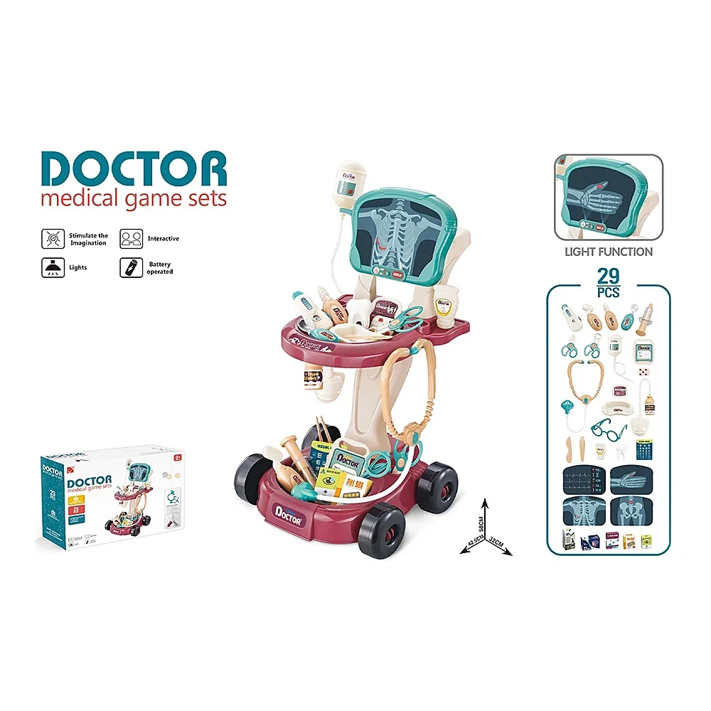 Set jucarie Chipolino Doctor cu lumini si 29 accesorii 3 ani [9]