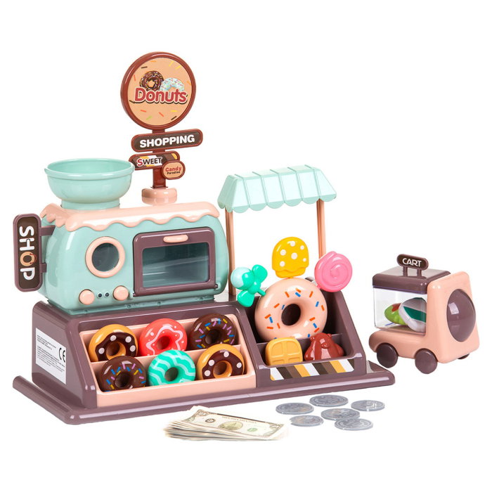 Set jucarie Chipolino Donut Shop cu lumini, sunete si 34 accesorii [1]