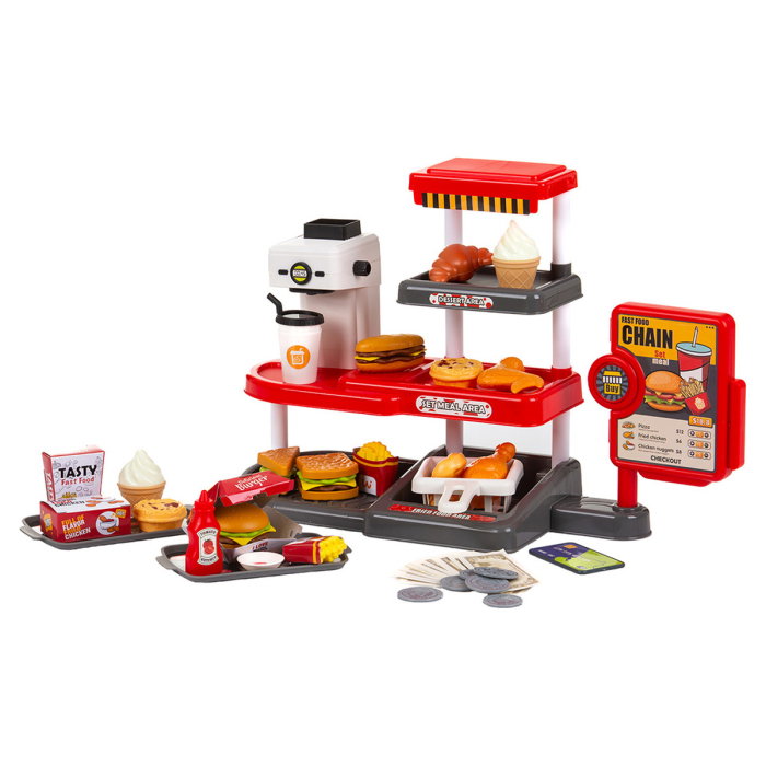 Set jucarie Chipolino Fast Food cu sunete si 71 accesorii [1]