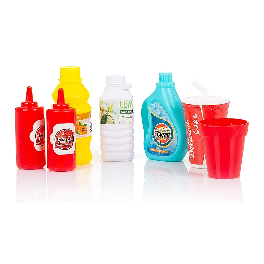 Set jucarie Chipolino Kitchen 84 cm cu sistem de curgere apa, lumini, sunete si 79 accesorii 3 ani [4]