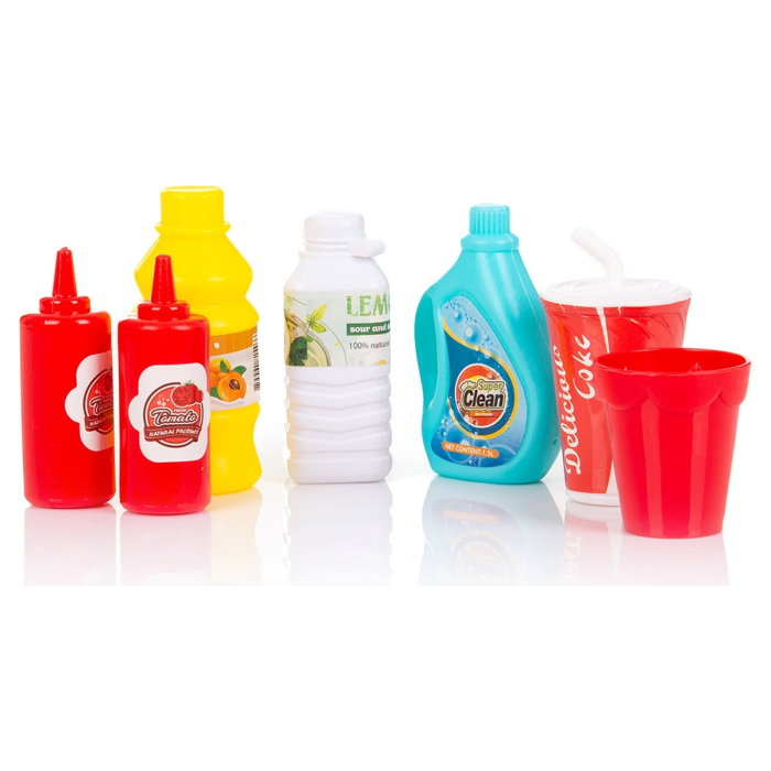 Set jucarie Chipolino Kitchen 84 cm cu sistem de curgere apa, lumini, sunete si 79 accesorii 3 ani [4]