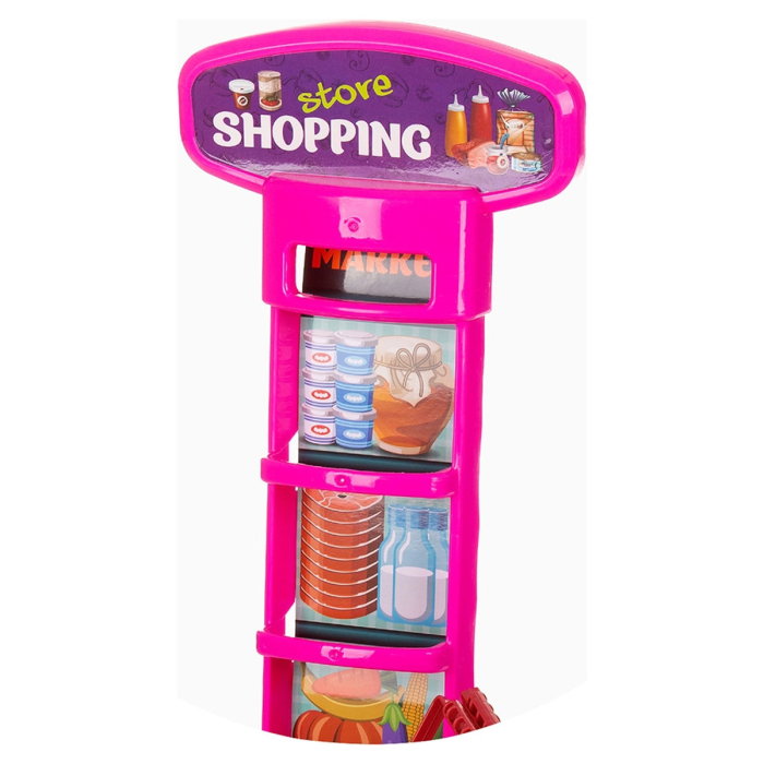 Set jucarie Chipolino Supermarket 78 cm cu lumini, sunete si 76 accesorii 3 ani [11]