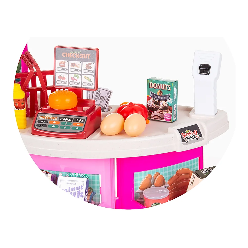 Set jucarie Chipolino Supermarket 78 cm cu lumini, sunete si 76 accesorii 3 ani [10]