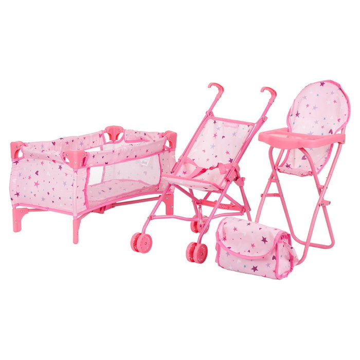 Set jucarii pentru papusi Chipolino Trixy 3 in 1, Stars 3 ani [1]