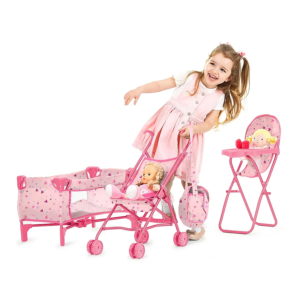 Set jucarii pentru papusi Chipolino Trixy 3 in 1, Stars 3 ani [8]