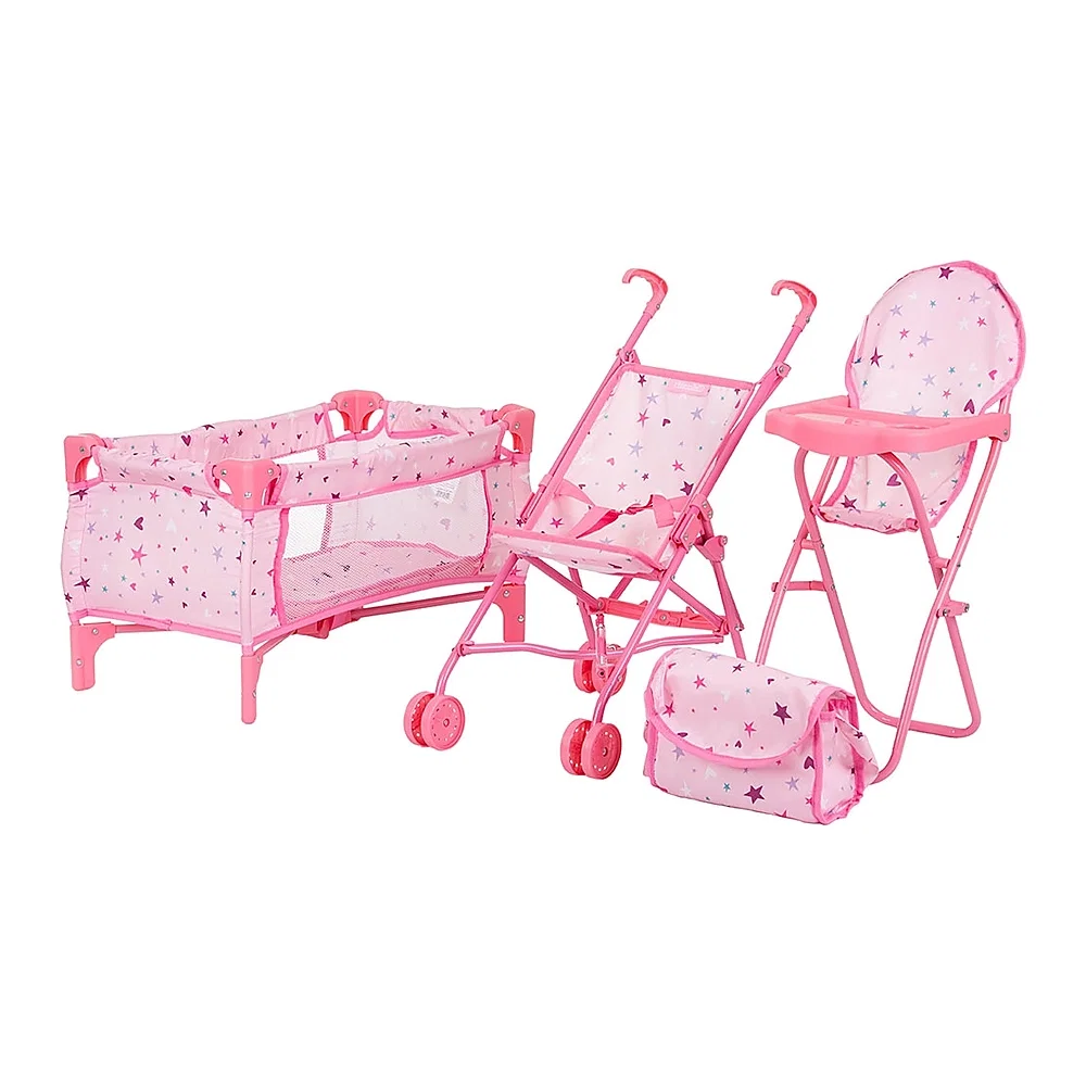 Set jucarii pentru papusi Chipolino Trixy 3 in 1, Stars 3 ani [1]