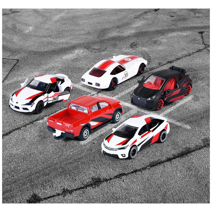 Set Majorette Toyota Racing cu 5 masinute 3 ani [5]