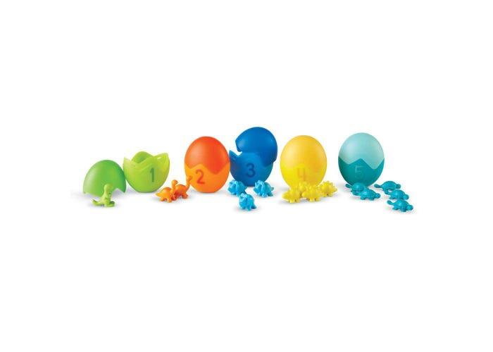 Set pentru sortat si numarat - Dinozauri colorati [3]