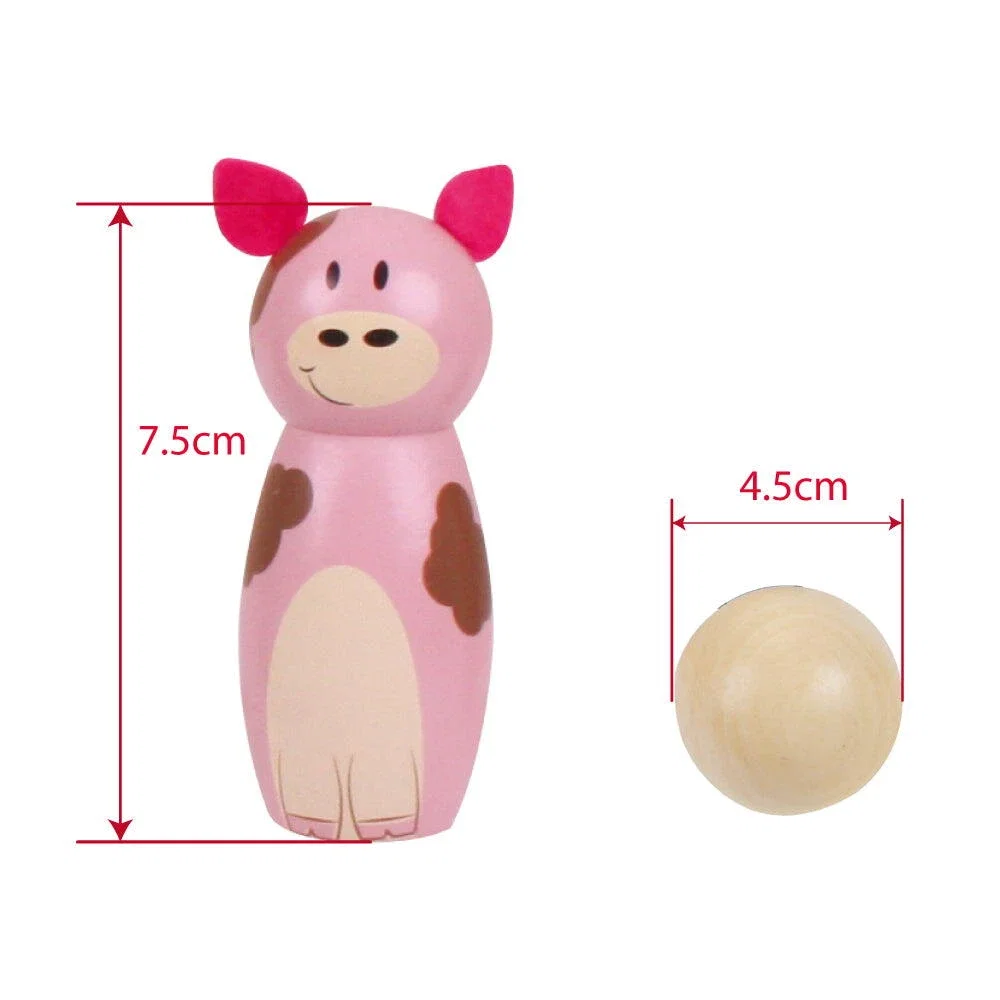 Set popice - Animale de la ferma BIGJIGS Toys 2 ani+ [2]