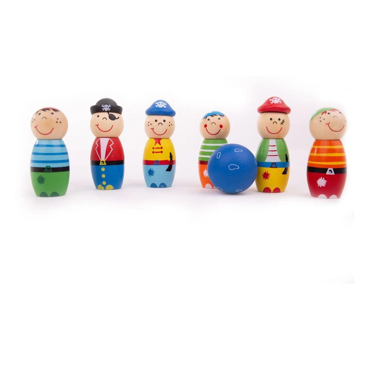Set popice - Pirati BIGJIGS Toys 2 ani+ [5]