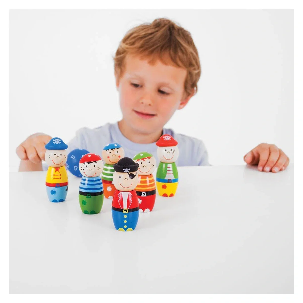 Set popice - Pirati BIGJIGS Toys 2 ani+ [7]