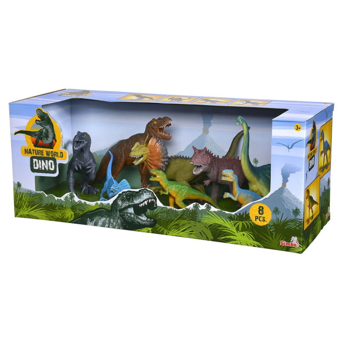 Set Simba Big Dino cu 8 dinozauri 3 ani + [2]
