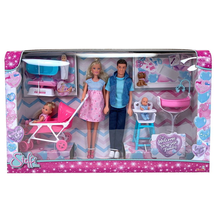 Set Simba Steffi Love Welcom Surprise Family 3 ani + [6]