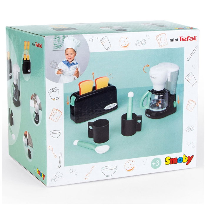 Set Smoby Tefal Breakfast negru 3 ani + [7]