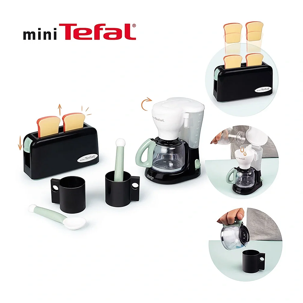 Set Smoby Tefal Breakfast negru 3 ani + [2]