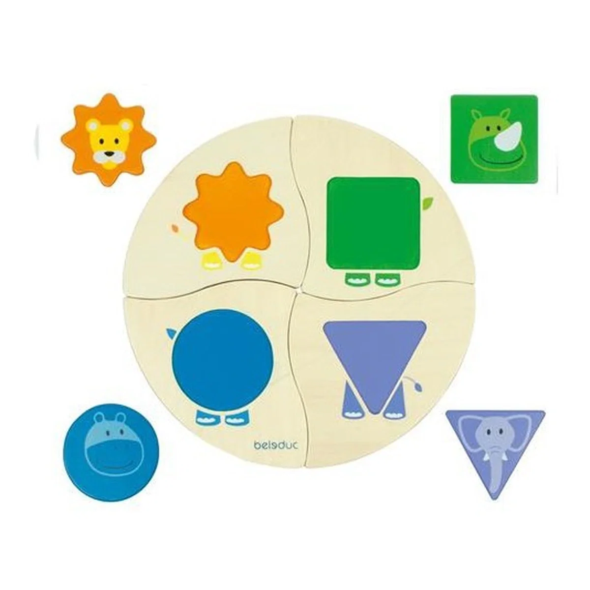 Sortator forme geometrice Funny Four - Beleduc [1]