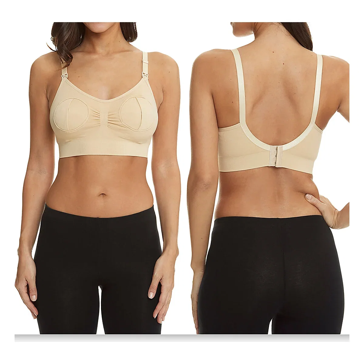 Sutien 2 in1 - Alaptare si sustinere pompa san (bej) Bufnitel [5]