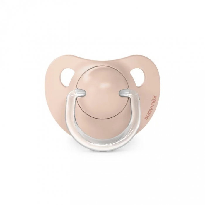 Suzetă anatomică din silicon, 2 buc 0-6 luni piersică Dreams Suavinex [4]