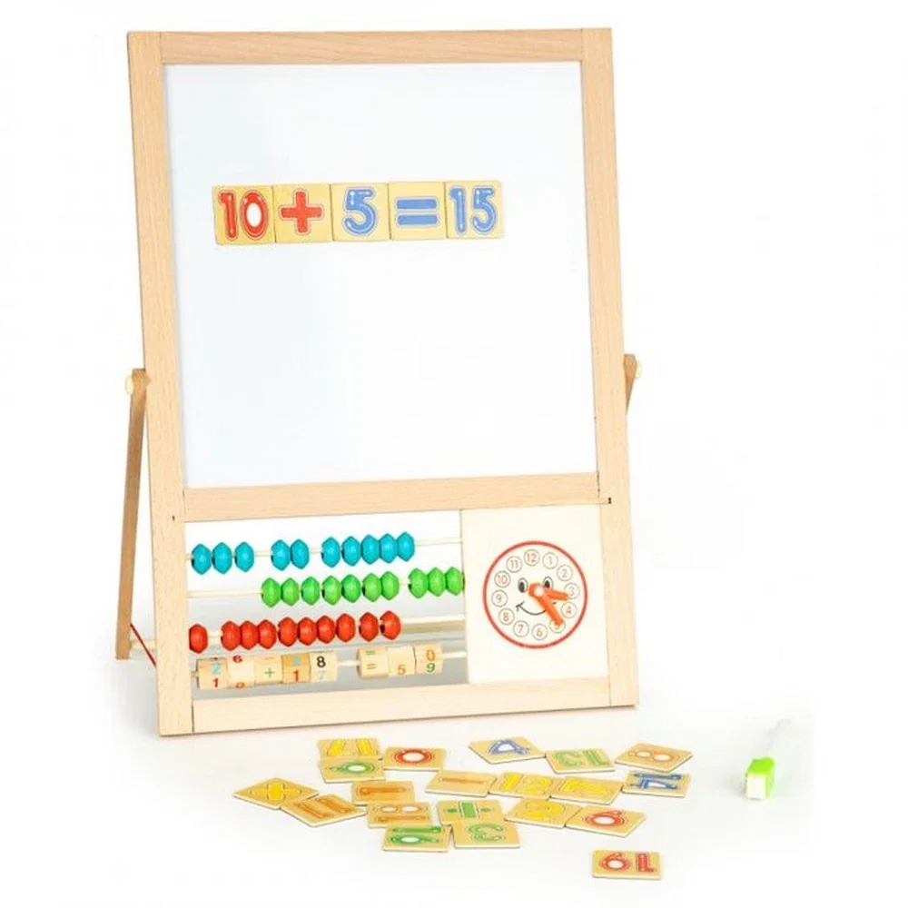 Tabla educationala cu abac si numere Ecotoys 3 ani+ [3]