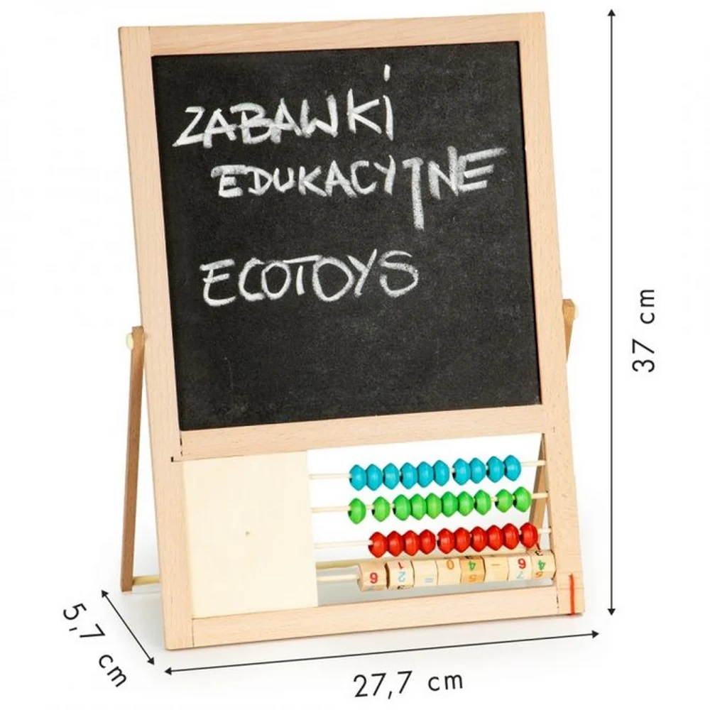 Tabla educationala cu abac si numere Ecotoys 3 ani+ [7]