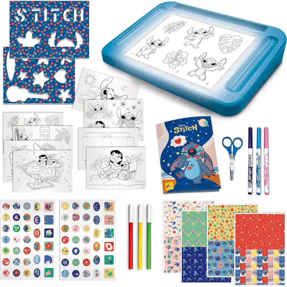 Tablita de desen cu lumini - Stitch LISCIANI 5 ani [3]