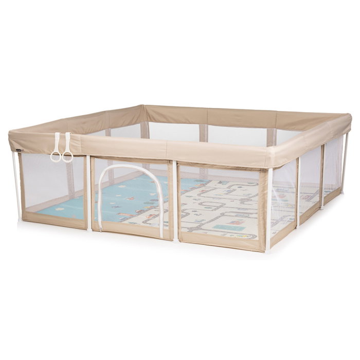 Tarc de joaca Chipolino Easy 180x180 cm beige [2]