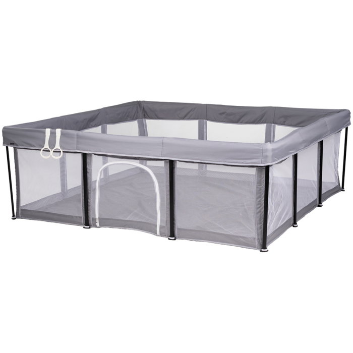 Tarc de joaca Chipolino Easy 180x180 cm grey [1]