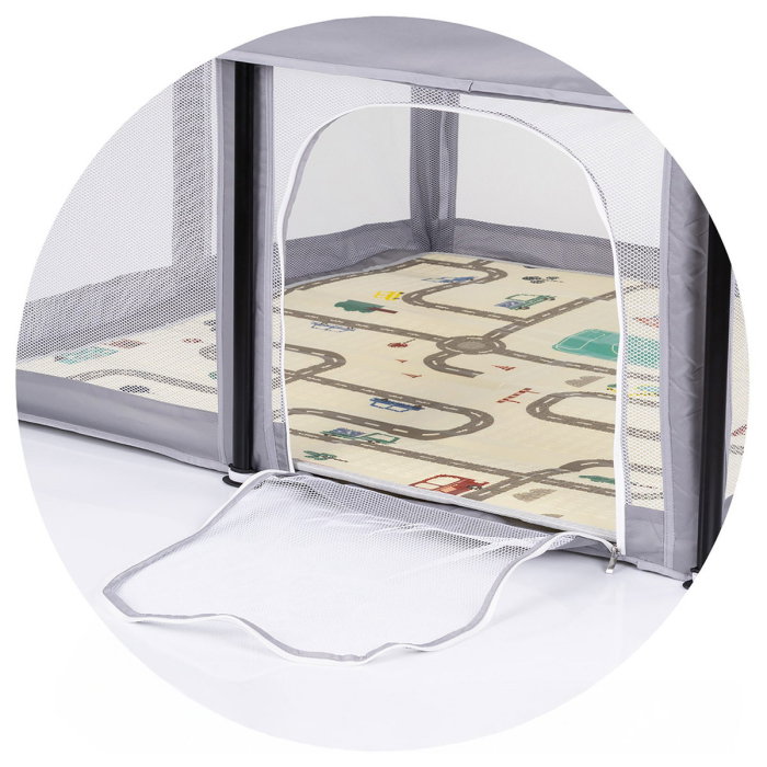 Tarc de joaca Chipolino Easy 180x180 cm grey [4]