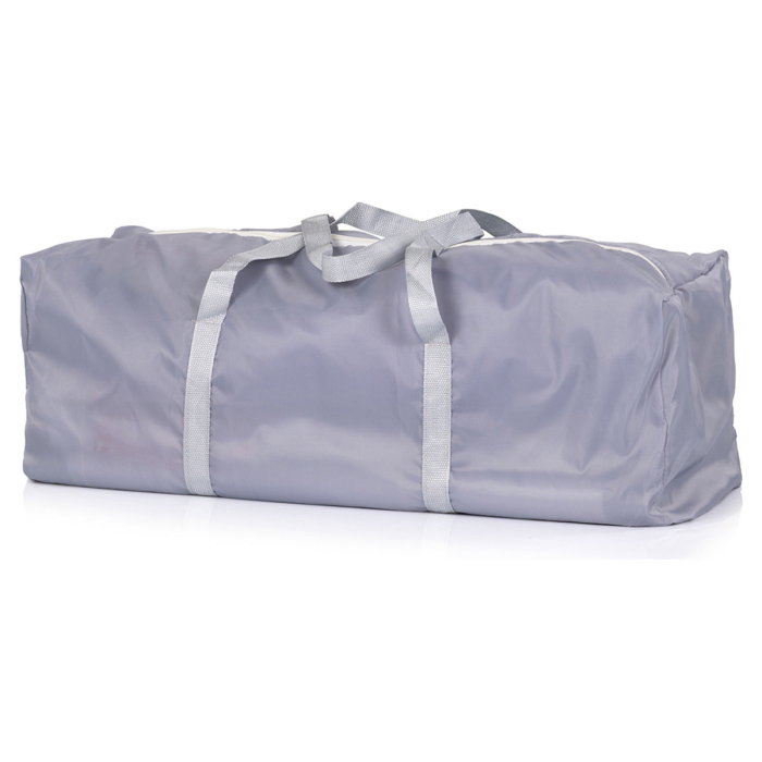 Tarc de joaca Chipolino Laguna 180x200x66 cm, Include geanta de transport, Din plasa, Intrare laterala cu fermoar, 1-5 ani, Grey [6]