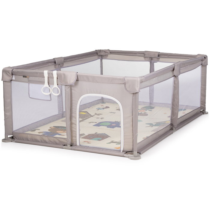 Tarc de joaca Chipolino Lotus 180x120x68 cm, Beige [2]