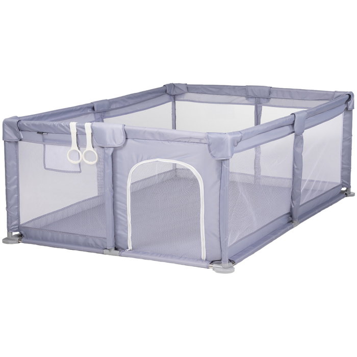 Tarc de joaca Chipolino Lotus 180x120x68 cm, Grey [1]