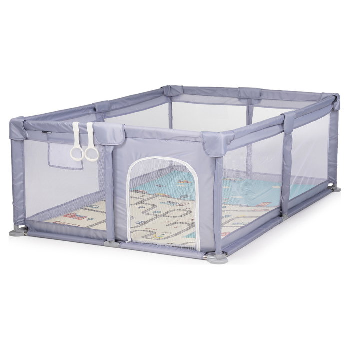 Tarc de joaca Chipolino Lotus 180x120x68 cm, Grey [2]