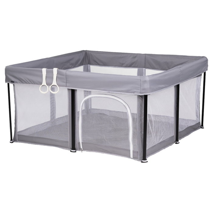 Tarc de joaca Chipolino Vibe 120x120 cm grey [1]