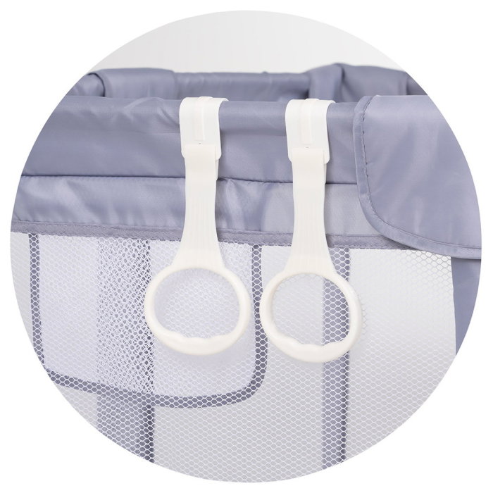Tarc de joaca Chipolino Vibe 120x120 cm grey [5]
