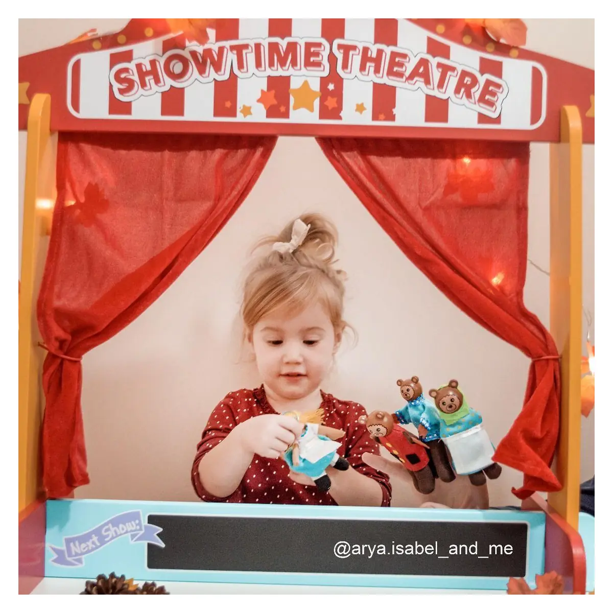 Teatru de papusi din lemn BIGJIGS Toys 8 ani [6]