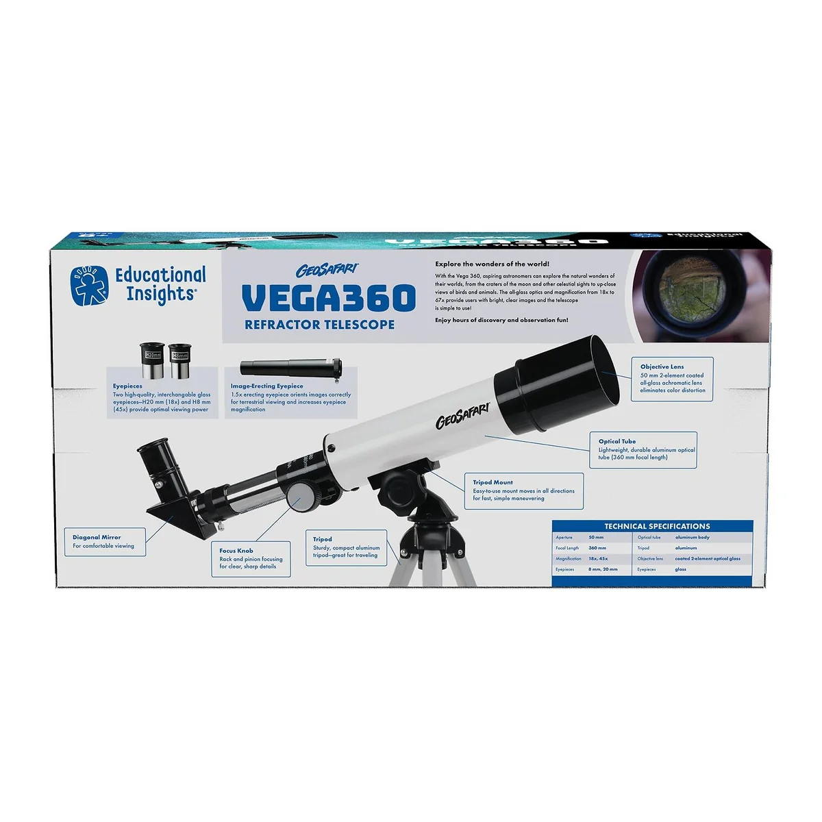 Telescop GeoSafari Vega 360 Educational Insights 12 ani [5]