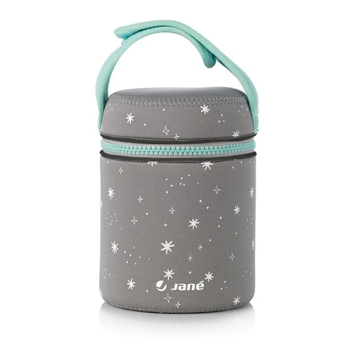 Termos mancare solida bebelusi, Jane, otel inoxidabil, 550 ml, Cu gentuta din izopren, Mint 4 luni [1]