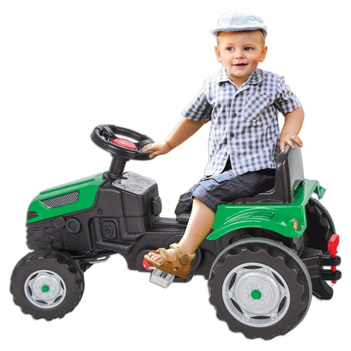 Tractor cu pedale Pilsan Active 07-314 green 3 ani + [3]
